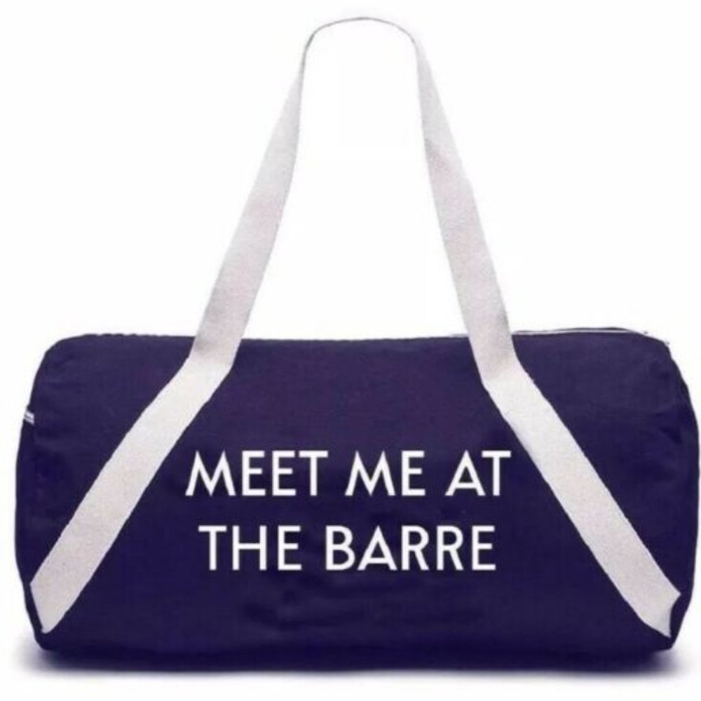 Meet me at the Barre gym bag